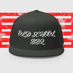 OLD SCHOOL BBQ TRUCKER HAT