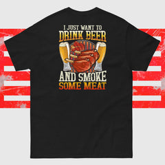 DRINK BEER AND SMOKE MEAT