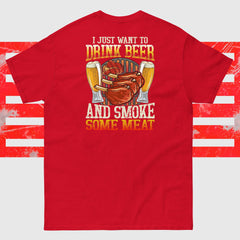 DRINK BEER AND SMOKE MEAT