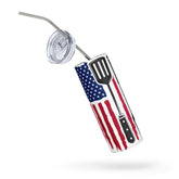 BBQ FLAG TUMBLER
