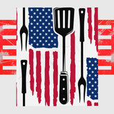 BBQ FLAG BLANKET