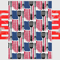 BBQ FLAG BLANKET