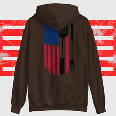 BBQ FLAG HOODIE