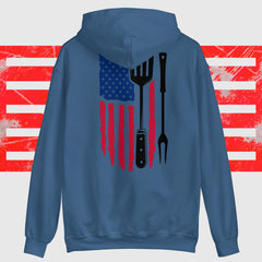 BBQ FLAG HOODIE