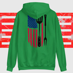 BBQ FLAG HOODIE