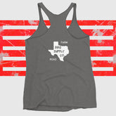 FM BBQ RACERBACK TANK