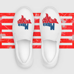 TEXAS MADE WOMENS SLIP-ON CANVAS SHOES