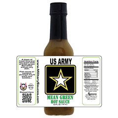 MS15 Military Sauces - US Army - Mean Green Hot Sauce