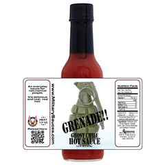 MS21 Military Sacues - Grenade - Ghost Chile Hot Sauce