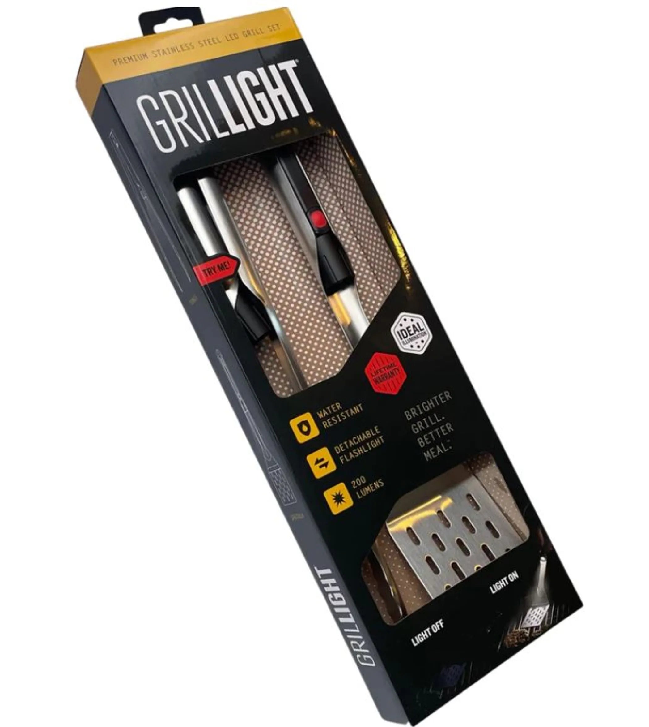 2pc LED Grill Light Gift Set