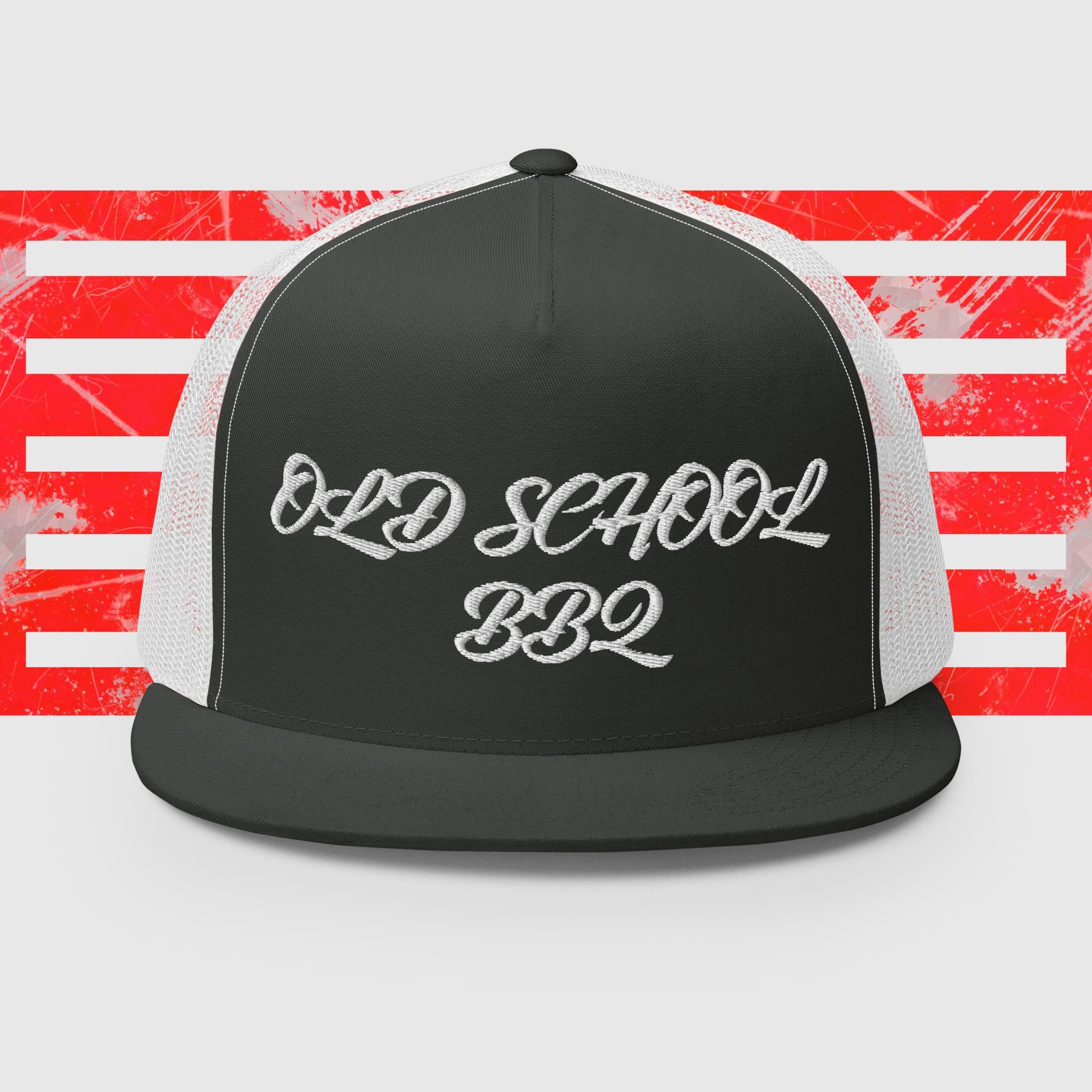 OLD SCHOOL BBQ TRUCKER HAT