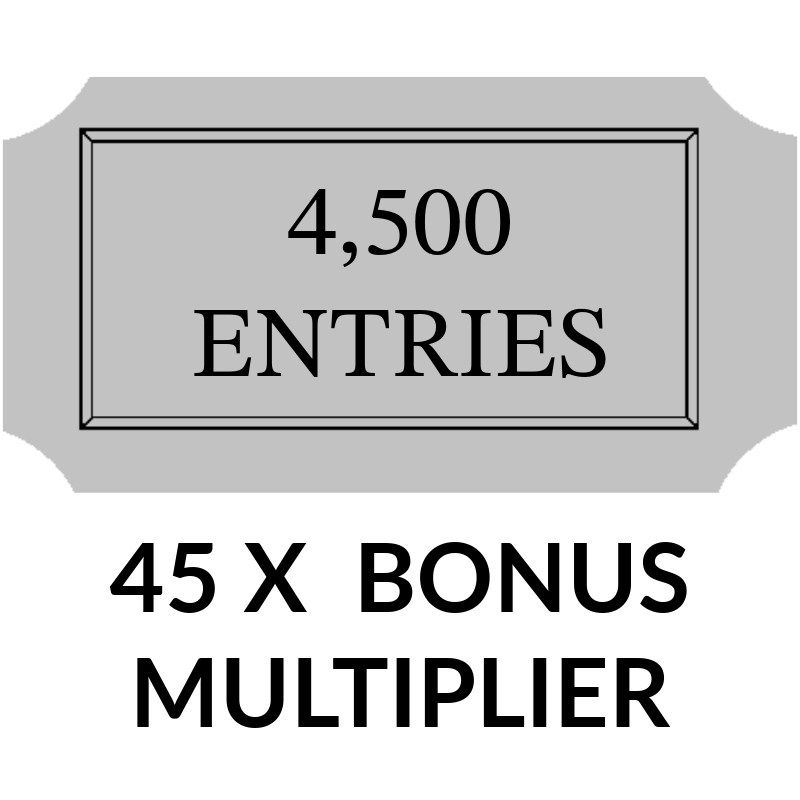 PLATINUM 4,500 ENTRIES