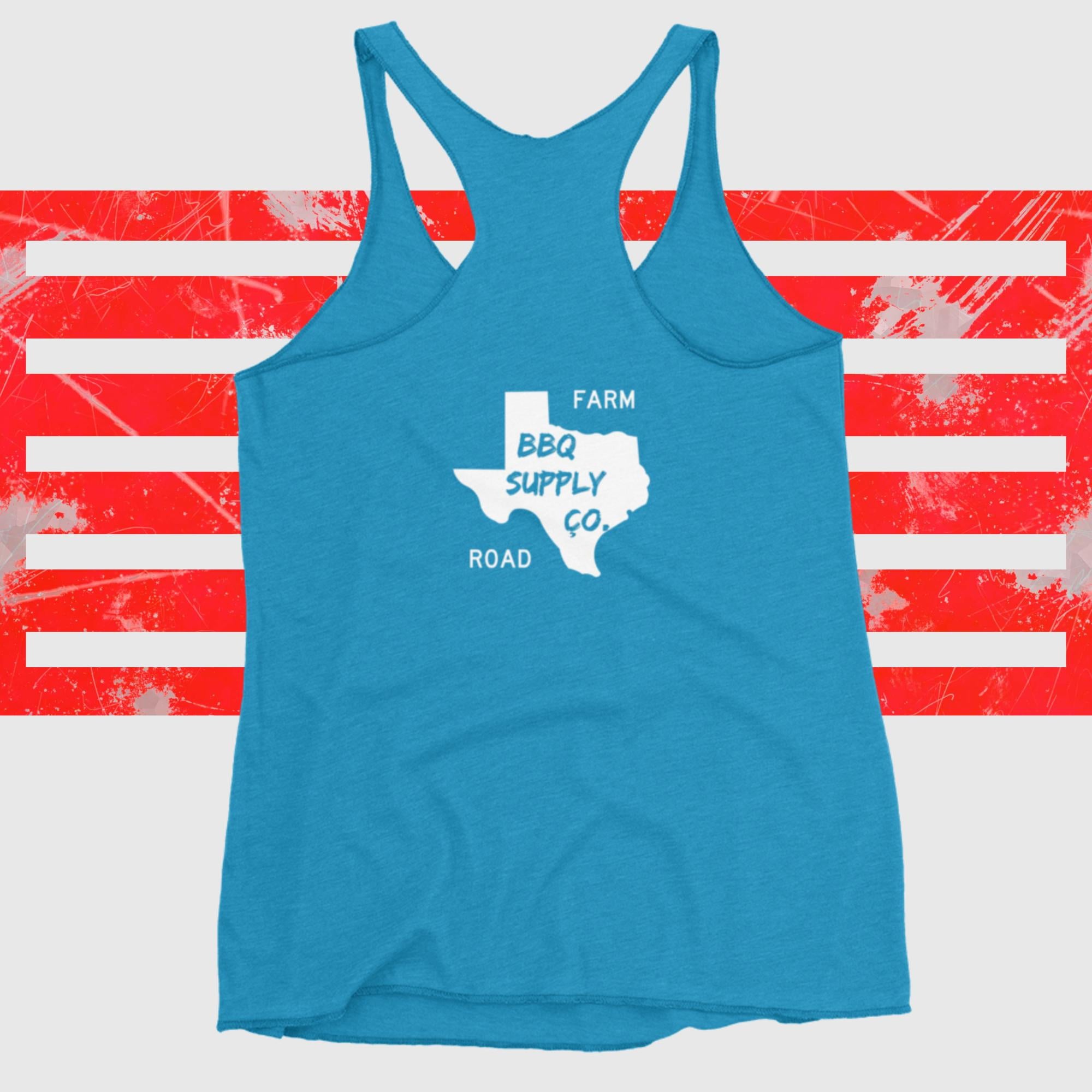 FM BBQ RACERBACK TANK