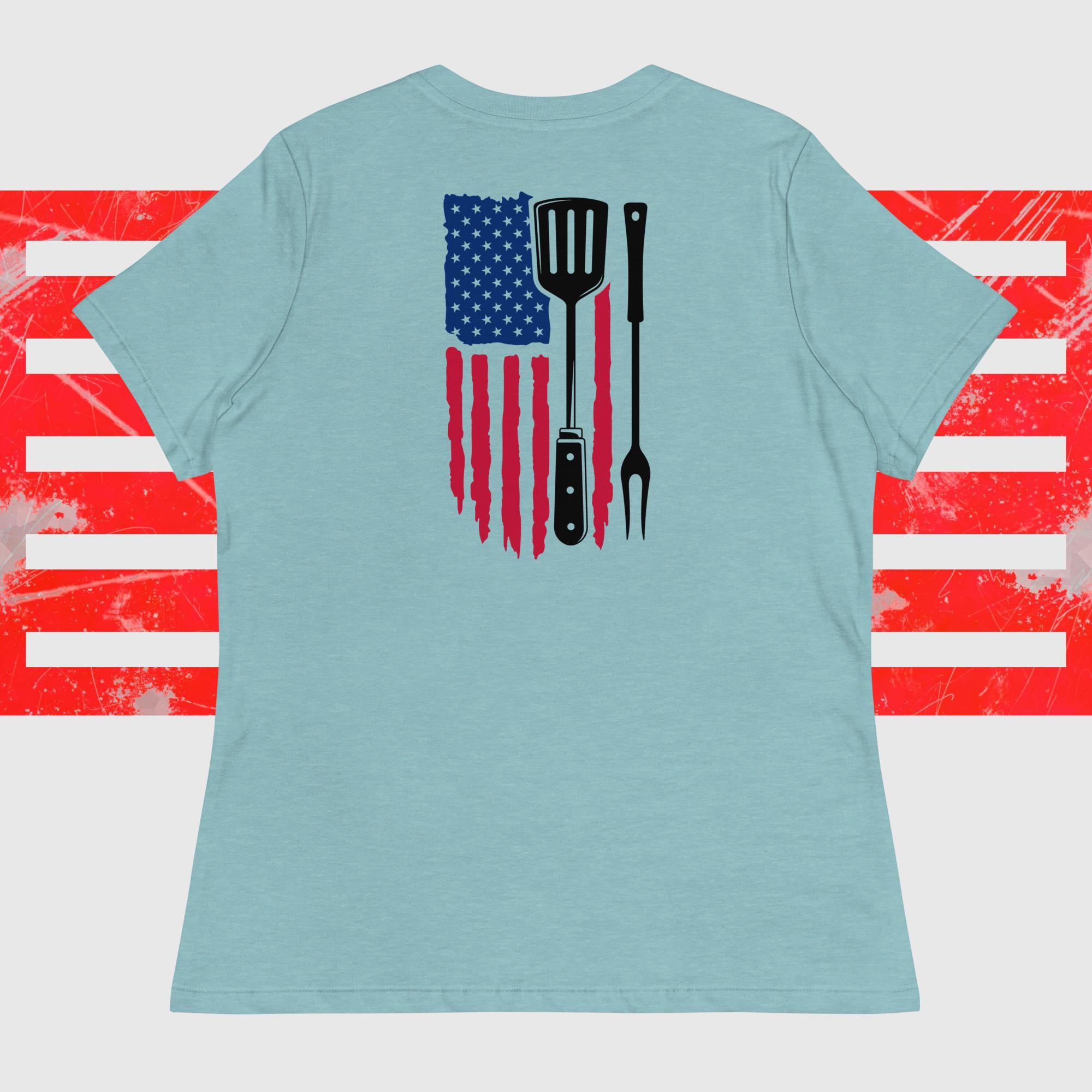 BBQ FLAG FM RELAXED T-SHIRT