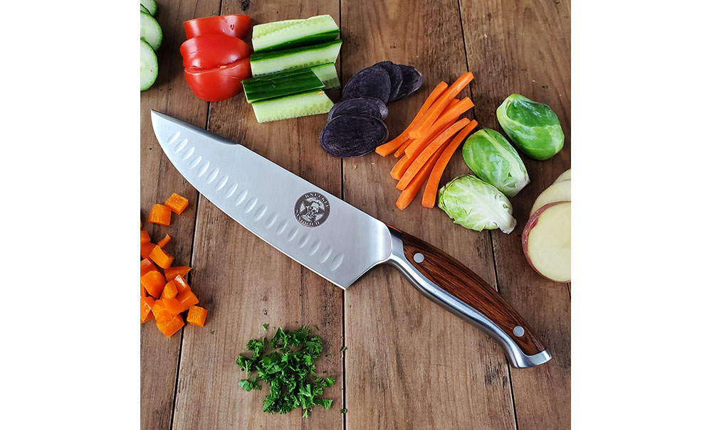 Guy Fieri  Chef knife with Pakka Wood handle