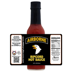 MS19 Military Sauces - Airborne - Ripcord Hot Sauce