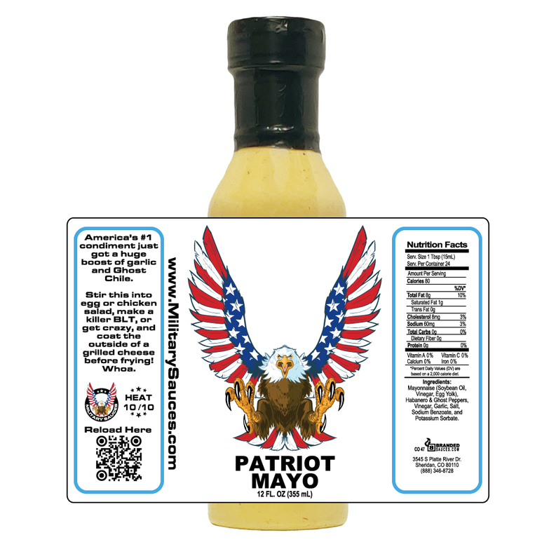 MS47 Military Sauces - Patriot Mayo